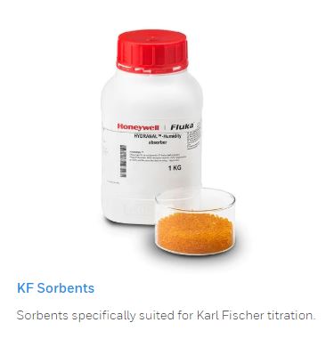 Karl Fisher Titration Sorbents